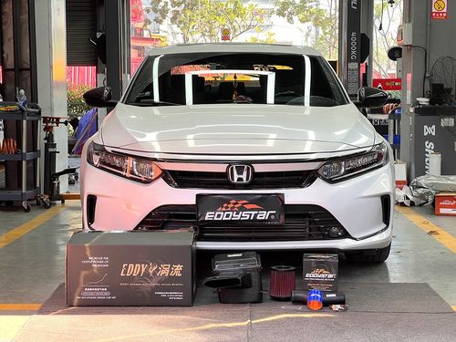 กรณี บริษัท ล่าสุดเกี่ยวกับ 2021 Honda Inspire 1.5T ปรับปรุงขึ้นด้วย EDDY Vortex Carbon Fiber Air Intake Box