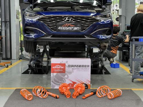 กรณี บริษัท ล่าสุดเกี่ยวกับ 2020 Hyundai Lafesta 1.6 + EDDY Adjustable Shock Absorber｜Super Comfort & Handling!