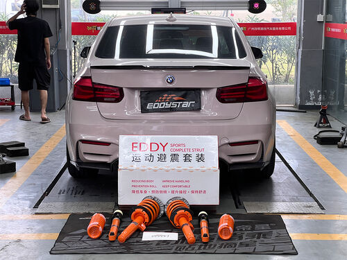 กรณี บริษัท ล่าสุดเกี่ยวกับ 2018 BMW 3 Series 2.0T อัพเกรดด้วยชุดอุปกรณ์ดึงกระแทก EDDY Sport