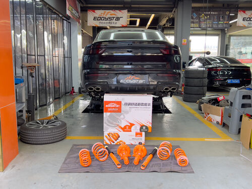 กรณี บริษัท ล่าสุดเกี่ยวกับ 2025 Geely Star Rui 1.5T Upgraded with EDDY Adjustable Comfort Shock Absorber Kit
