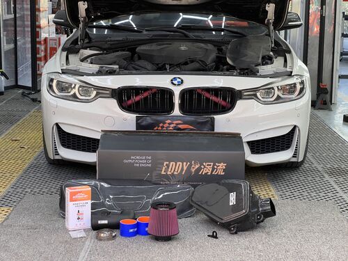 กรณี บริษัท ล่าสุดเกี่ยวกับ 2019 BMW 320Li 2.0T | EDDY Vortex Carbon Fiber Intake Box Upgrade: Power Renewed