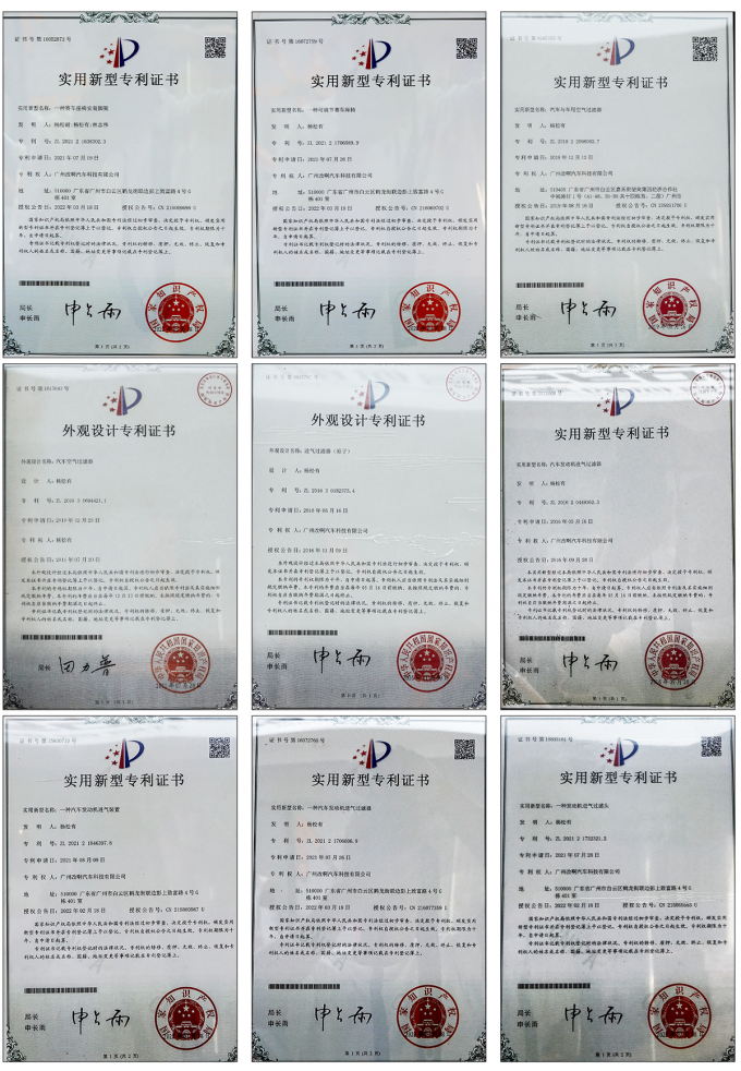 GUANGZHOU MODIFY-AH AUTOMOBILE TECHNOLOGY CO., LTD ควบคุมคุณภาพ