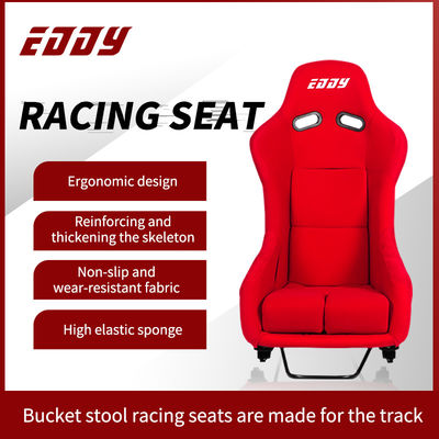 คุณภาพ  Modified Bucket Racing Seat Carbon Fiber Customizable For Drift Sports โรงงาน