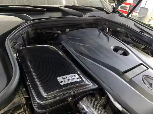 เครื่องกรองอากาศ กล่องอากาศรถยนต์ใยคาร์บอน สําหรับ Mercedes-Benz 1.6 - 2.0 T