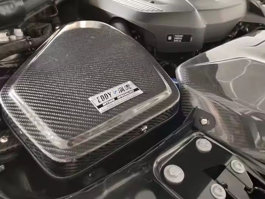 หัวเห็ด สายไฟเบอร์คาร์บอน ช่องรับอากาศ แรงม้าสูง สําหรับ BMW รุ่น 4