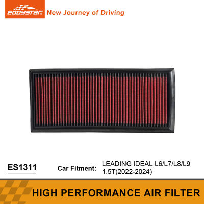 การทําความสะอาดง่าย เครื่องกรองอากาศระบายสูง LEADING IDEAL L6 เครื่องกรองแผ่นรถ