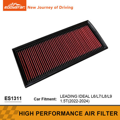 การทําความสะอาดง่าย เครื่องกรองอากาศระบายสูง LEADING IDEAL L6 เครื่องกรองแผ่นรถ