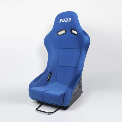 EDDYSTAR หรูหรา สีน้ําเงิน นุ่มถังเก้าอี้การแข่งขันที่กําหนดเอง เก้าอี้รถแข่ง