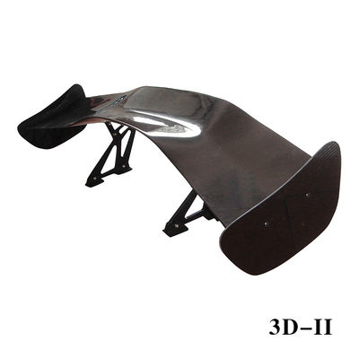 สปอยเลอร์ด้านหลังรถยนต์จากใยคาร์บอน 3D-II สามารถปรับแต่งได้ง่าย การติดตั้งด้วยเทปและสกรู 3M