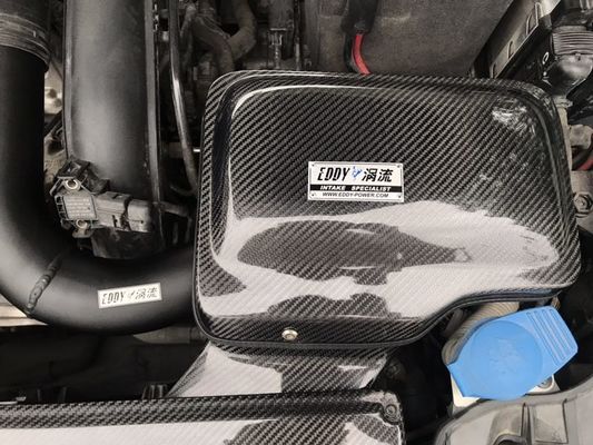 EDDYSTAR อลูมิเนียมประสิทธิภาพสูง สายใยคาร์บอน การรับอากาศประสิทธิภาพสูง สําหรับ Audi A3