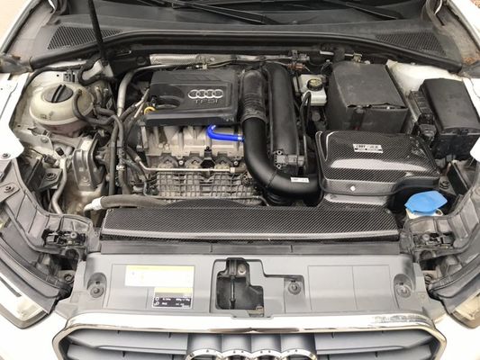 EDDYSTAR อลูมิเนียมประสิทธิภาพสูง สายใยคาร์บอน การรับอากาศประสิทธิภาพสูง สําหรับ Audi A3