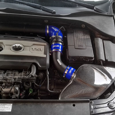 EDDYST การผลิตเครื่องยนต์ที่ดีขึ้น: กล่องอากาศรับอากาศจากใยคาร์บอนสําหรับ VW