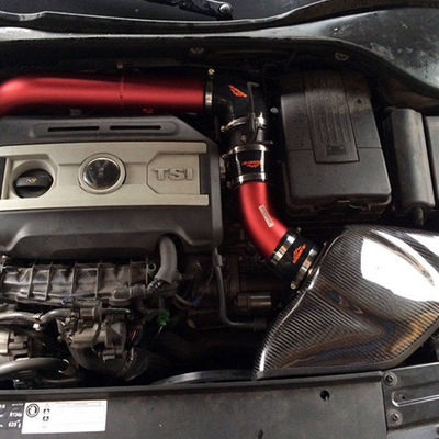 กล่องอากาศใยคาร์บอน ปรับปรุงการไหลของอากาศของเครื่องของคุณสําหรับ VW