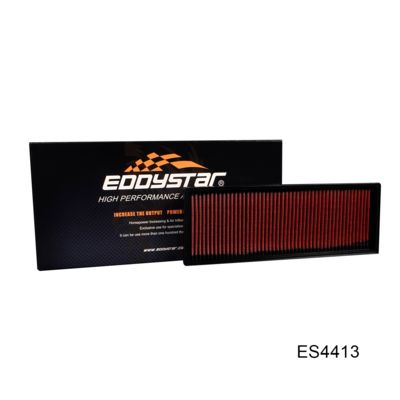 EDDYSTAR เครื่องกรองอากาศระบายสูง เพิ่มระบายอากาศขึ้น 25% + ด้วยกาวทองเหลืองคุณภาพสูงสําหรับ Mercedes-Benz C230 ES2240