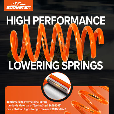 EDDYSTAR Precision-Engineered Lowering Spring Kit ชุด 4 ชิ้น มีหลังแข็งแรง 15% และหน้าแข็งแรง 20% สําหรับ Mercedes Benz C180/C200 2015-2020