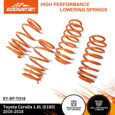 EDDYSTAR สปอร์ต ลดสปริงสําหรับ Toyota Corolla - ติดต่อกับเครื่องช็อค OEM เหมาะกับรถยนต์สปอร์ตส่วนใหญ่