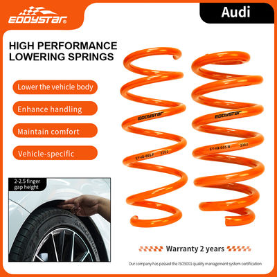 EDDYSTAR High-Stiffness Sport Lowering Springs with Progressive Spring Rate and Precision Fitment for Audi A3 A4